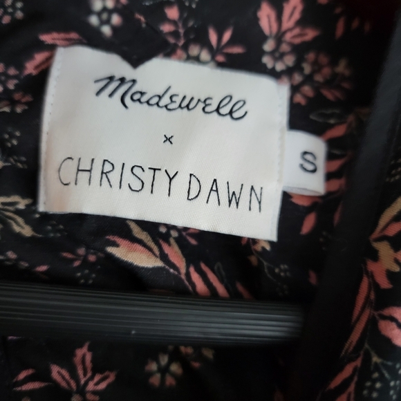 Madewell x Christy Dawn Tallulah Tie-Back Midi Dress in Wildblooms size S - Picture 11 of 12